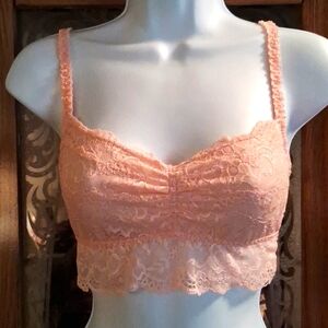 NWOT,Tarea,Sexy,Pink,Lace,Bra/Bralette, Large 💕